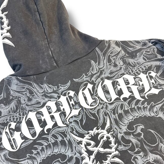 Ken Carson Affliction Zip Up Hoodie Size XL