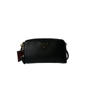 Prada Prada Double Zip Camera Yessuto and Leather Mini