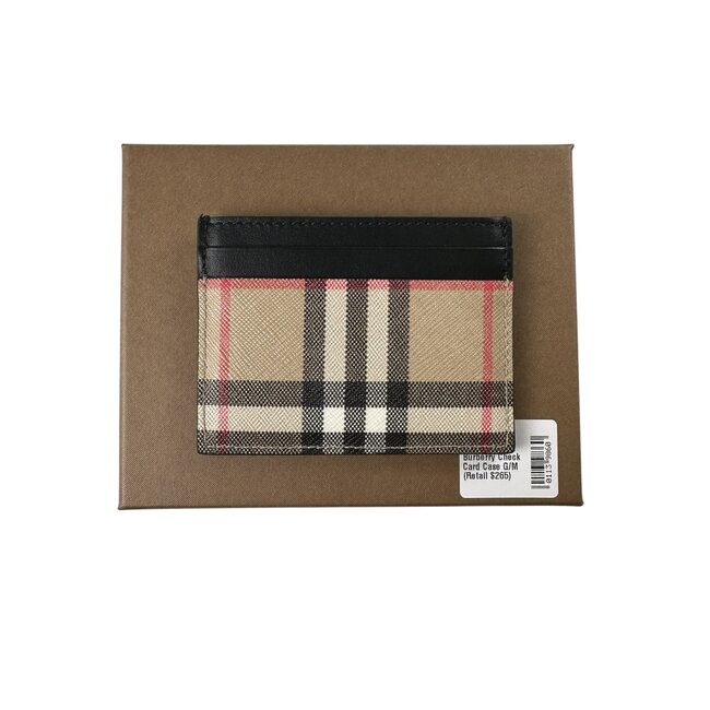 burberry Burberry Check Card Case