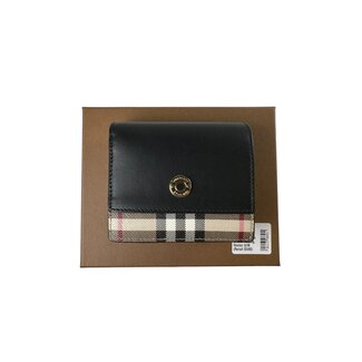 burberry Burberry Small Check Folding Wallet