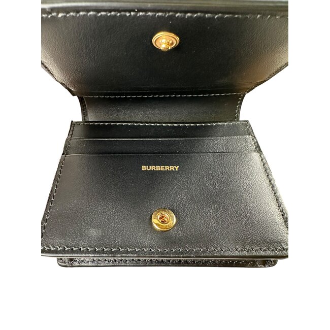 burberry Burberry Small Check Folding Wallet