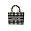 Dior Christian Dior Black/White Houndstooth Book Tote Small