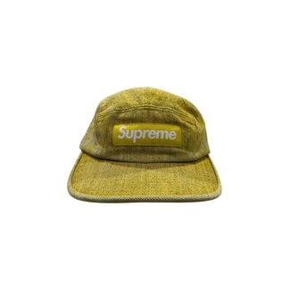 Supreme Supreme SS24 Coated Denim Camp Cap Yellow