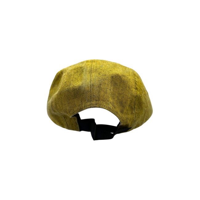 Supreme Supreme SS24 Coated Denim Camp Cap Yellow