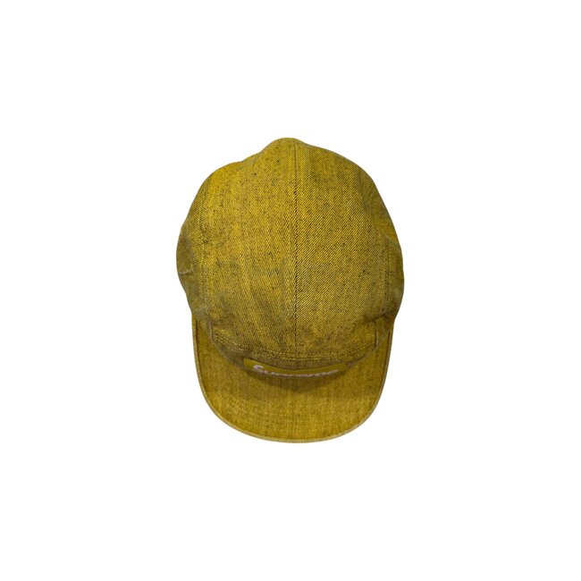 Supreme Supreme SS24 Coated Denim Camp Cap Yellow