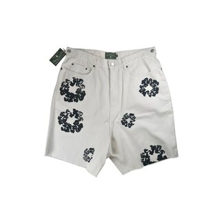 Denim Tears Denim Tears Cotton Wreath Denim Shorts