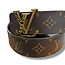 Louis Vuitton Louis Vuitton Initials 40MM Monogram Belt Size 85 (Fits 30-32) M/S (Retail $610)