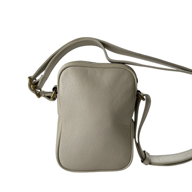 Gucci Gucci Minigrain Calfskin Logo Crossbody Bag