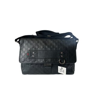 Gucci Gucci Guccissmia Leather Shoulder Bag