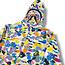 A Bathing Ape Bape Multi Camo Shark Full Zip Hoodie Size XXL