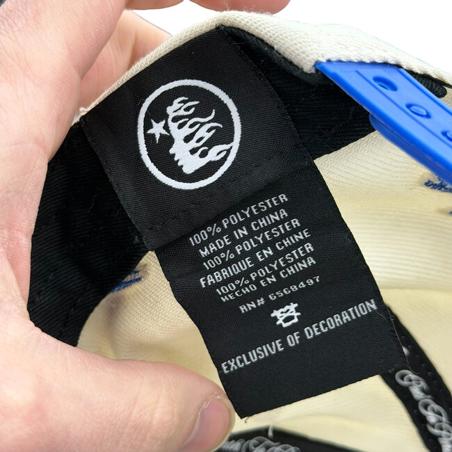 Hellstar Hellstar Blue Shark Tooth Snapback