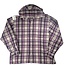 Supreme Supreme Printed Hooded Flannel Pink Shirt