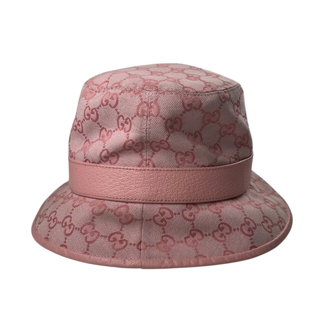 Gucci Gucci Pink Monogram Bucket