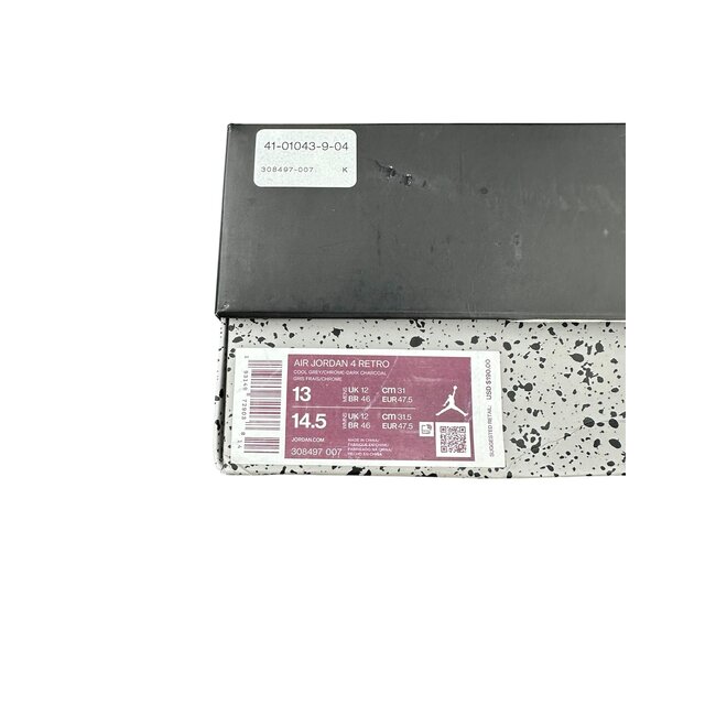 (Pre-Owned) Jordan 4 Retro Cool Grey Size 13