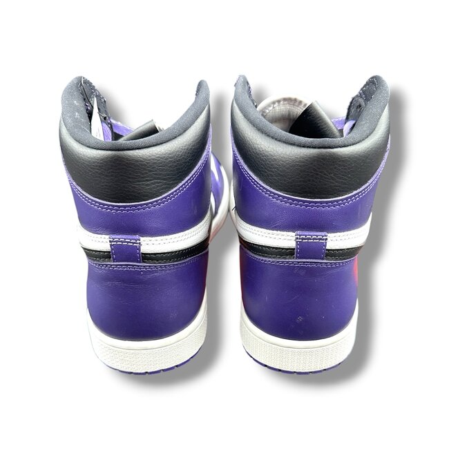 (Pre-Owned) Jordan 1 High Court Purple White Size 13