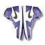 (Pre-Owned) Jordan 1 High Court Purple White Size 13