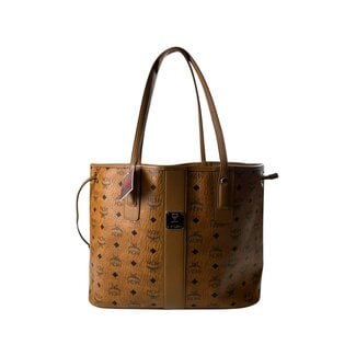 MCM Reversible Liz Shopper In Visetos