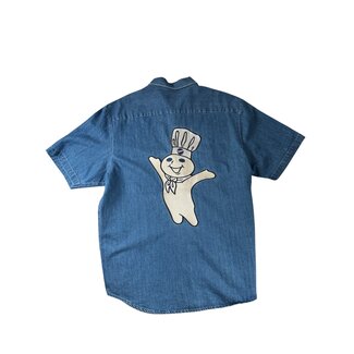 Supreme Doughboy S/S Work Shirt Denim G/M Large