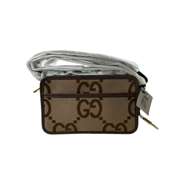 Gucci Gucci GG Jumbo Canvas Camera Bag