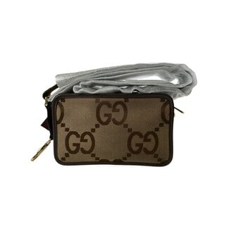 Gucci Gucci GG Jumbo Canvas Camera Bag