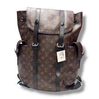 Louis Vuitton Louis Vuitton Macassar Monogram Christopher Backpack