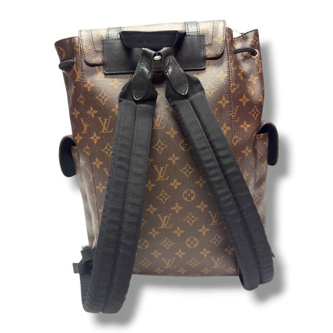 Louis Vuitton Louis Vuitton Macassar Monogram Christopher Backpack