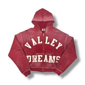 Vale Vale Classico Zip-Up Ruby Size XL