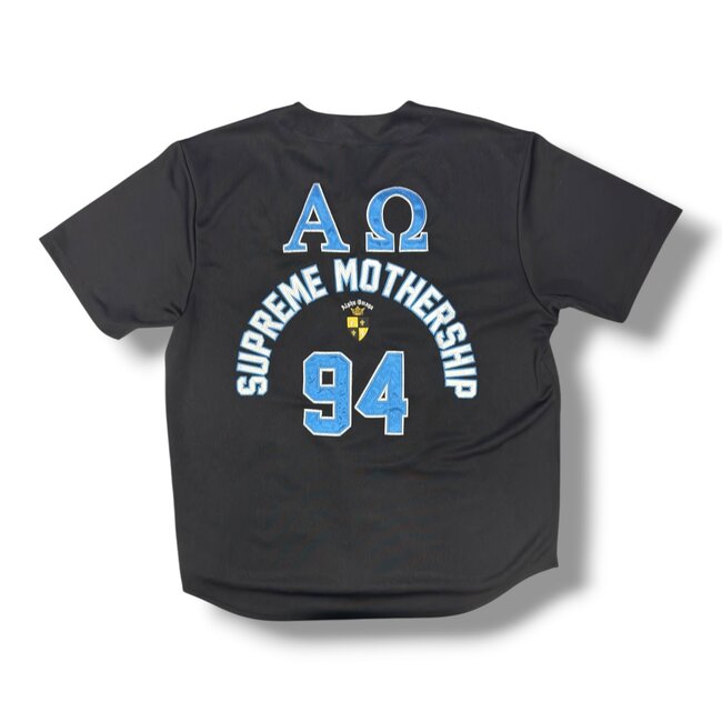 Supreme F/W 24 Supreme Alpha Omega Baseball Jersey Size XL