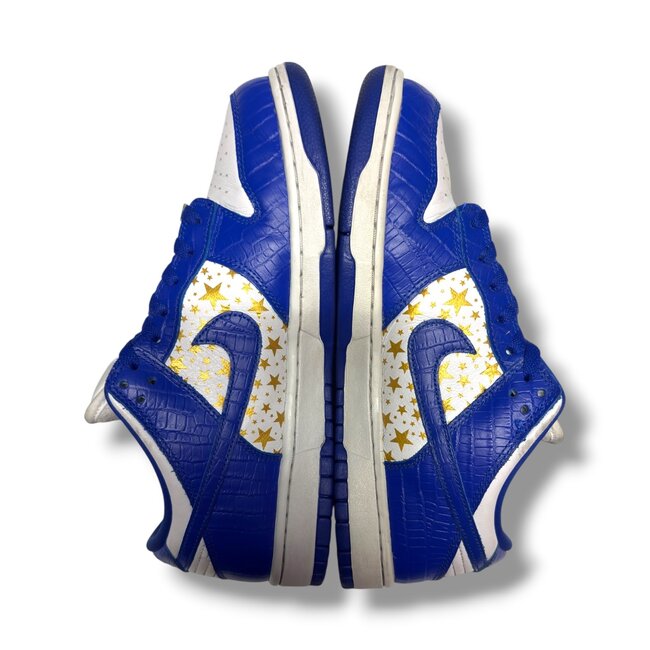 Supreme Nike SB Dunk Low Supreme Blue Stars Size 9.5