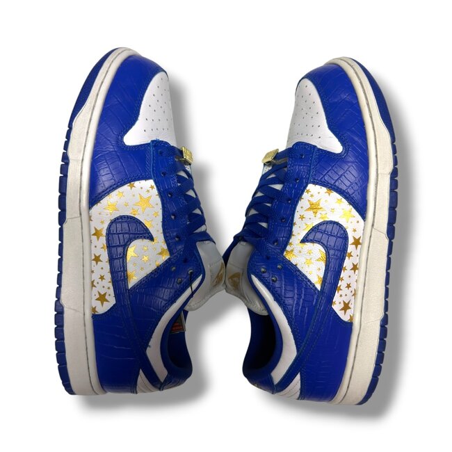 Supreme Nike SB Dunk Low Supreme Blue Stars Size 9.5