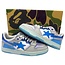 A Bathing Ape Bape Sk8 Sta Blue Grey White Size 8.5