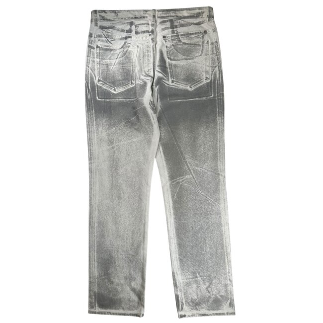 Givenchy Givenchy Reflective Paint Straight Leg Jean