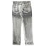 Givenchy Givenchy Reflective Paint Straight Leg Jean