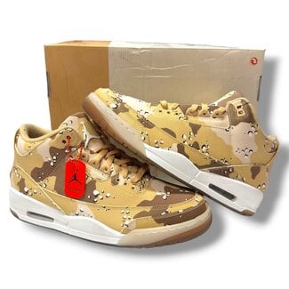 Jordan Brand Jordan 3 Retro WNBA Desert Camo Size 12W/10.5M