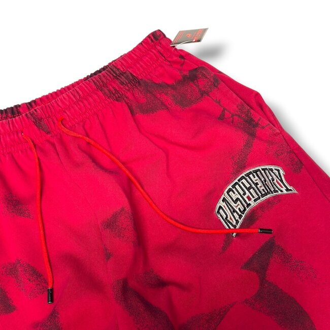 gv gallery GV Gallery Red Raspberry Graffiti Sweatpants Size Large