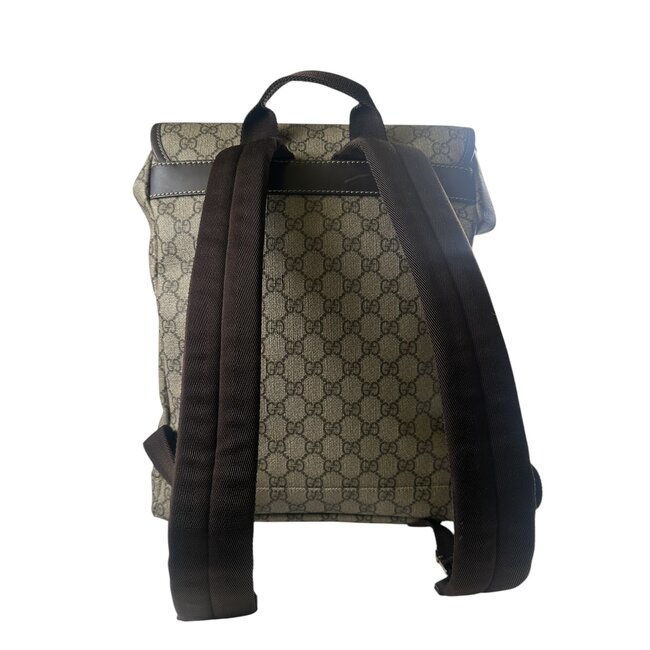 Gucci Gucci GG Medium Single Buckle Rucksack Backpack