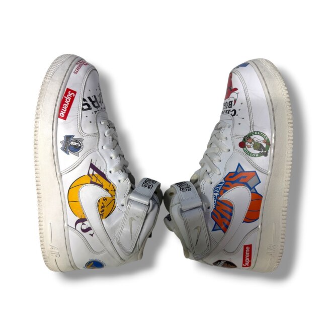 Supreme Nike Air Force Mid Supreme NBA Size 10