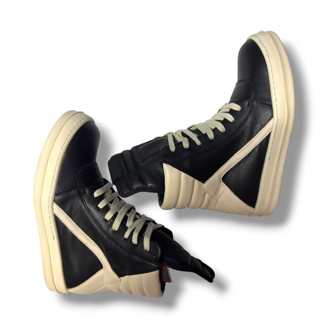 rick owens Rick Owens Black/Milk Geobasket Size 39/6US