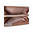 burberry Burberry House Check Leather Zip Around Wallet Pink