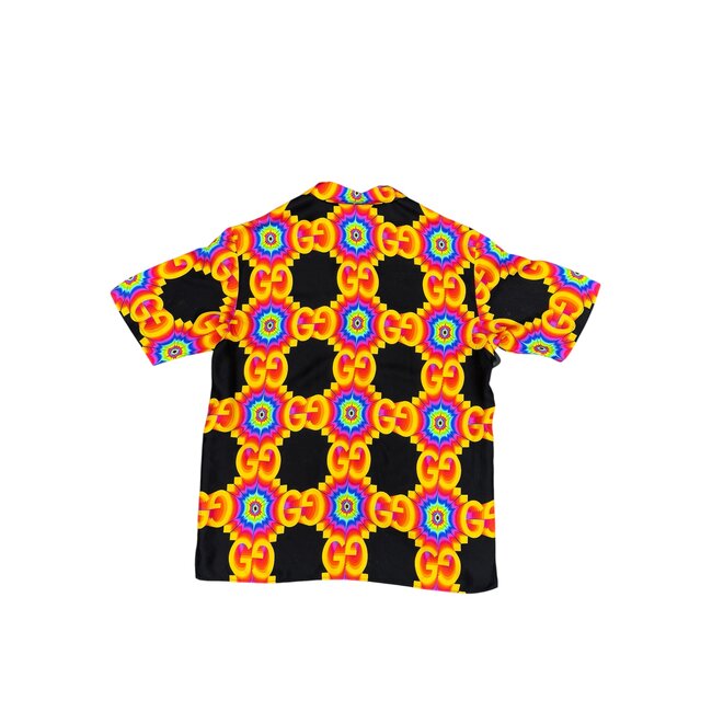 Gucci Psychedelic Silk Shirt Large (retail $1250)