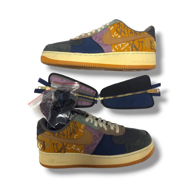 Travis Scott Nike Air Force Low Travis Scott Cactus Jack Size 9.5