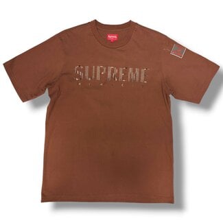 Supreme Supreme Brown Gradient Logo Tee Size Medium