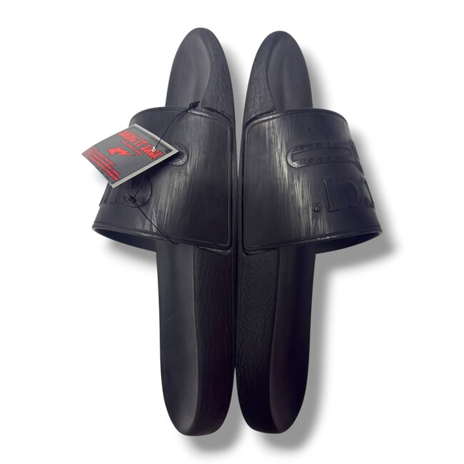 Gucci Gucci Logo Black Slides Size 13US