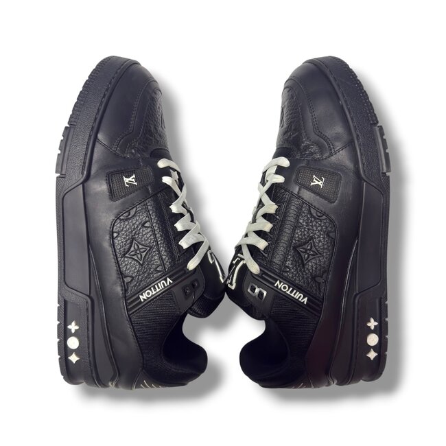 Louis Vuitton Louis Vuitton Black Monogram Trainer Size 11US