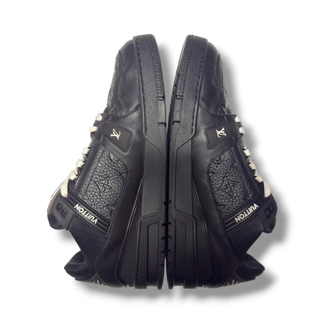 Louis Vuitton Louis Vuitton Black Monogram Trainer Size 11US