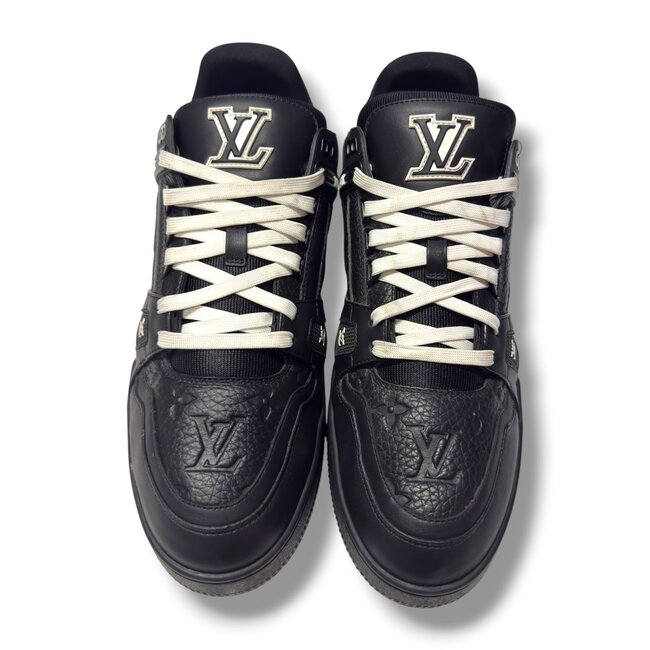 Louis Vuitton Louis Vuitton Black Monogram Trainer Size 11US