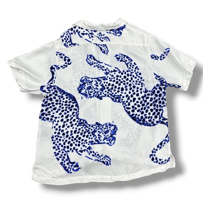 Rhude Rhude Silk Leopard Shirt Size Medium (Retail $640) M/S