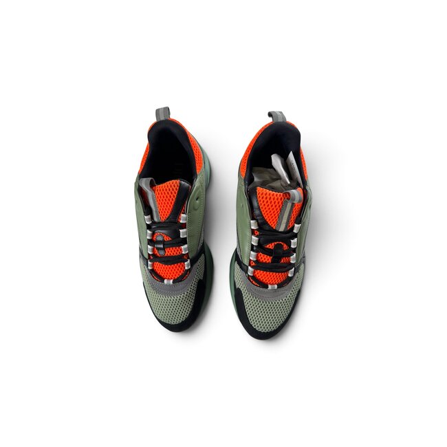 Dior B22 Orange/Olive Size 44 (11US) G/M