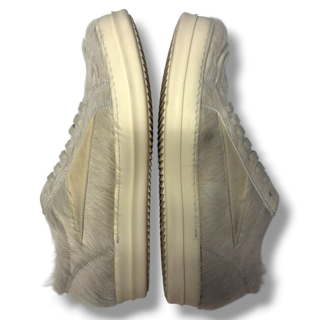 Rick Ownes Rick Owens Long Hair Milk Vintage Sneaker Size 11US