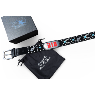 Bring It Back Las Vegas Studded Western Belt